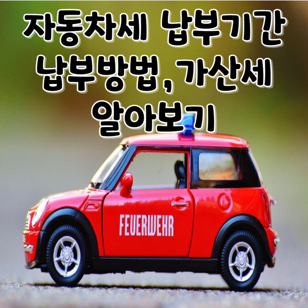 자동차세 납부기간