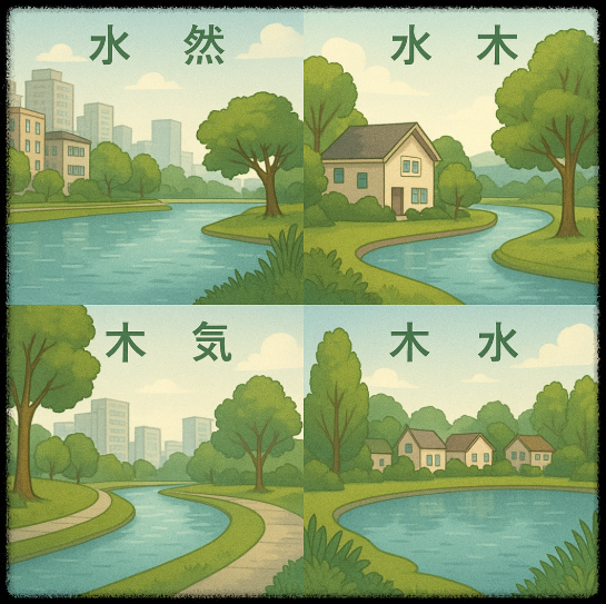 가치가 높은 부동산은 자연과 조화를 이룬다와 관련된 이미지