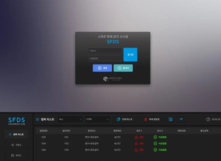 화재 감지 시스템