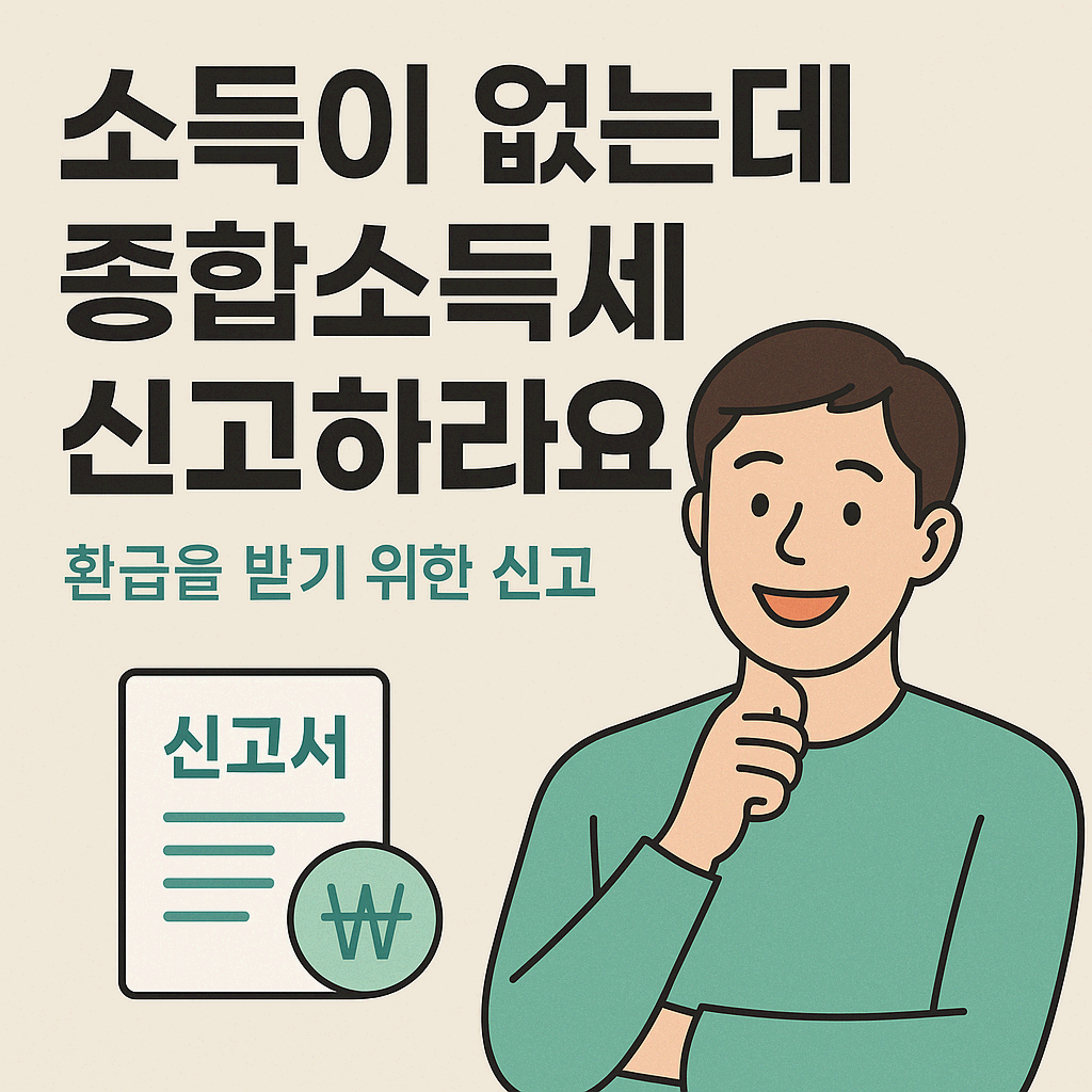 무소득자 종합신고