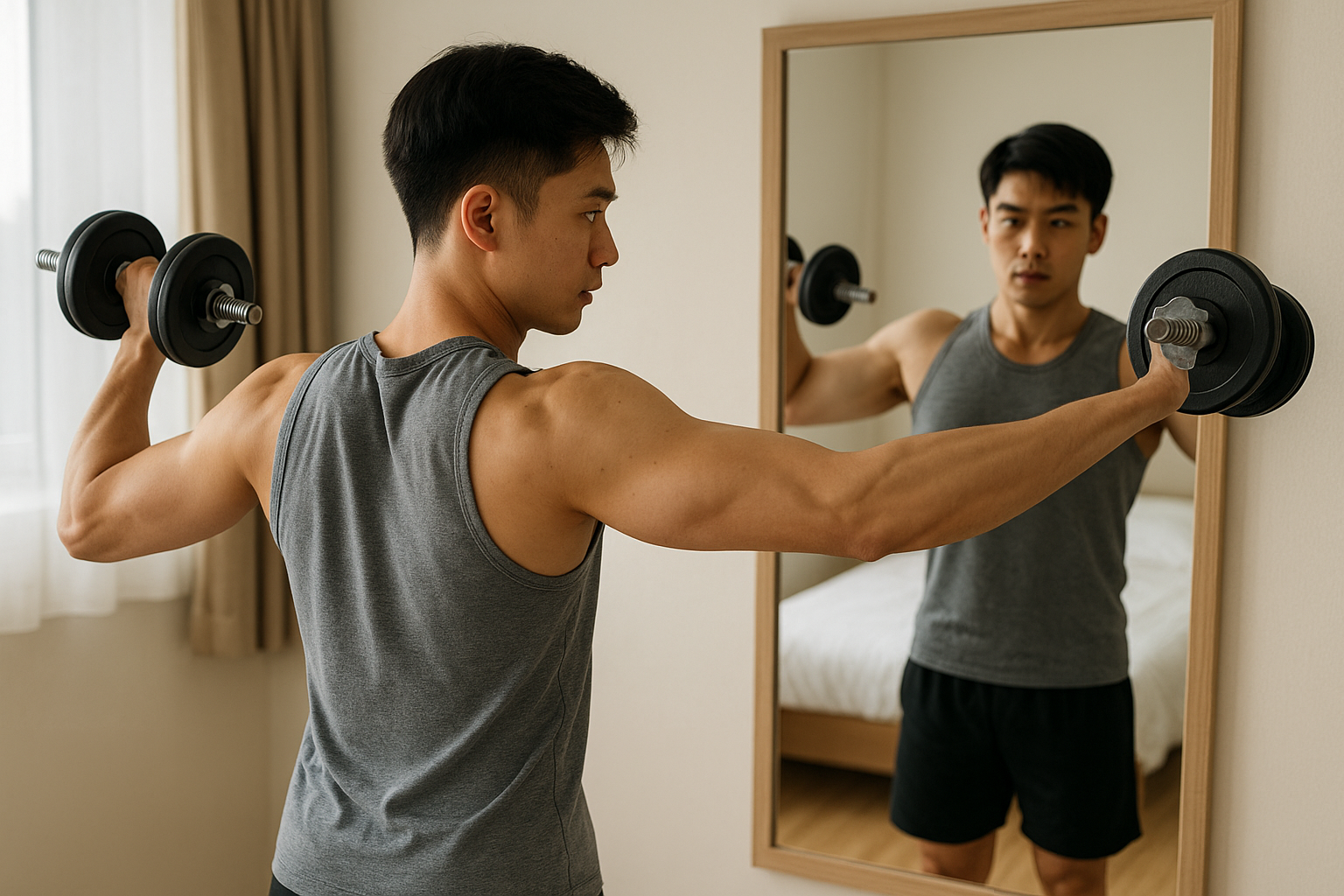 어깨 넓어지는 운동 팔굽혀펴기