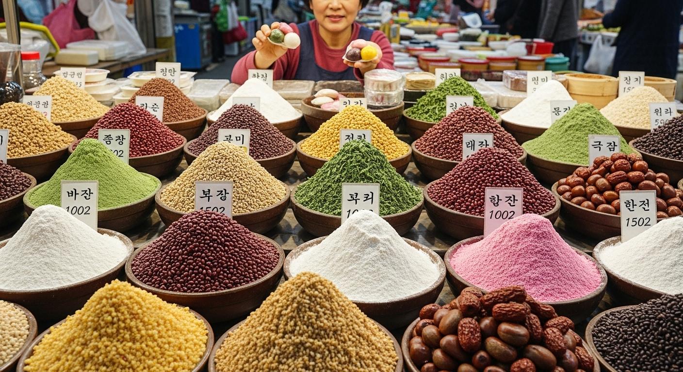 송편 재료 파는 곳