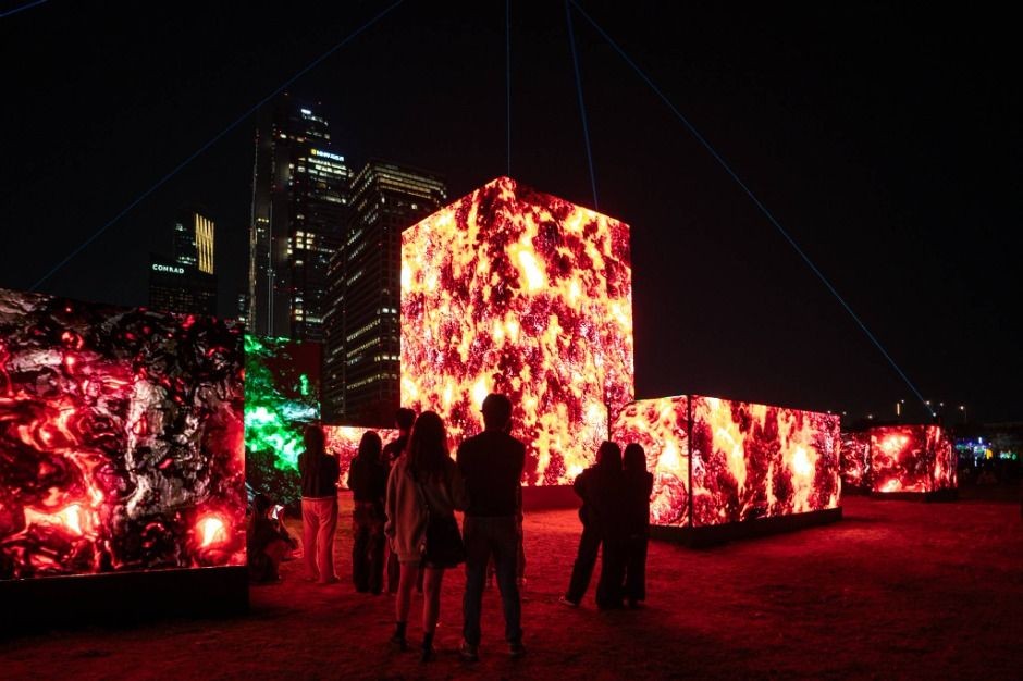 서울라이트 한강 빛섬축제 — 빛의 스펙트라로 물드는 한강의 가을밤 관련 사진