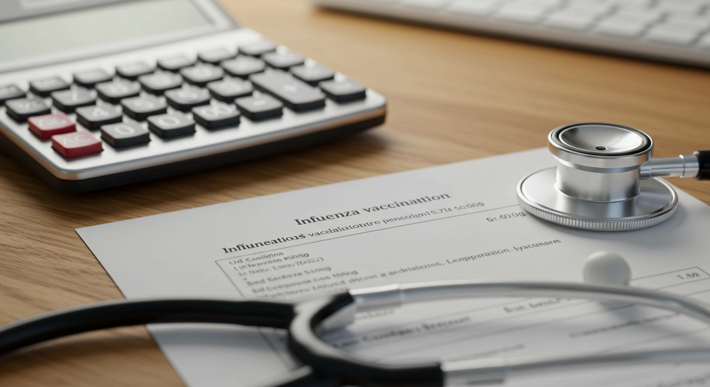독감 예방접종 비용, 보험 적용 안 됩니다