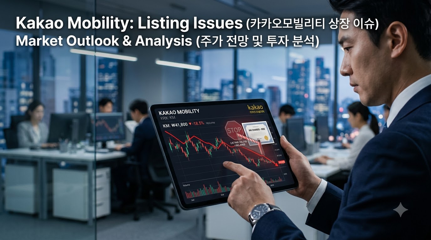 카카오가 자회사 미국 상장을 막았다… 카카오모빌리티 ADR 제동, 제가 뜯어본 1조 원의 구조