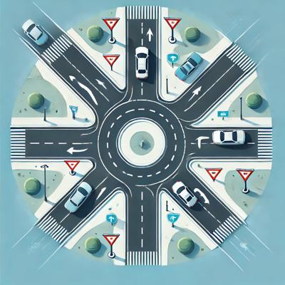 회전교차로 통행의 모든 것: 진입부터 우선순위까지 완벽 가이드