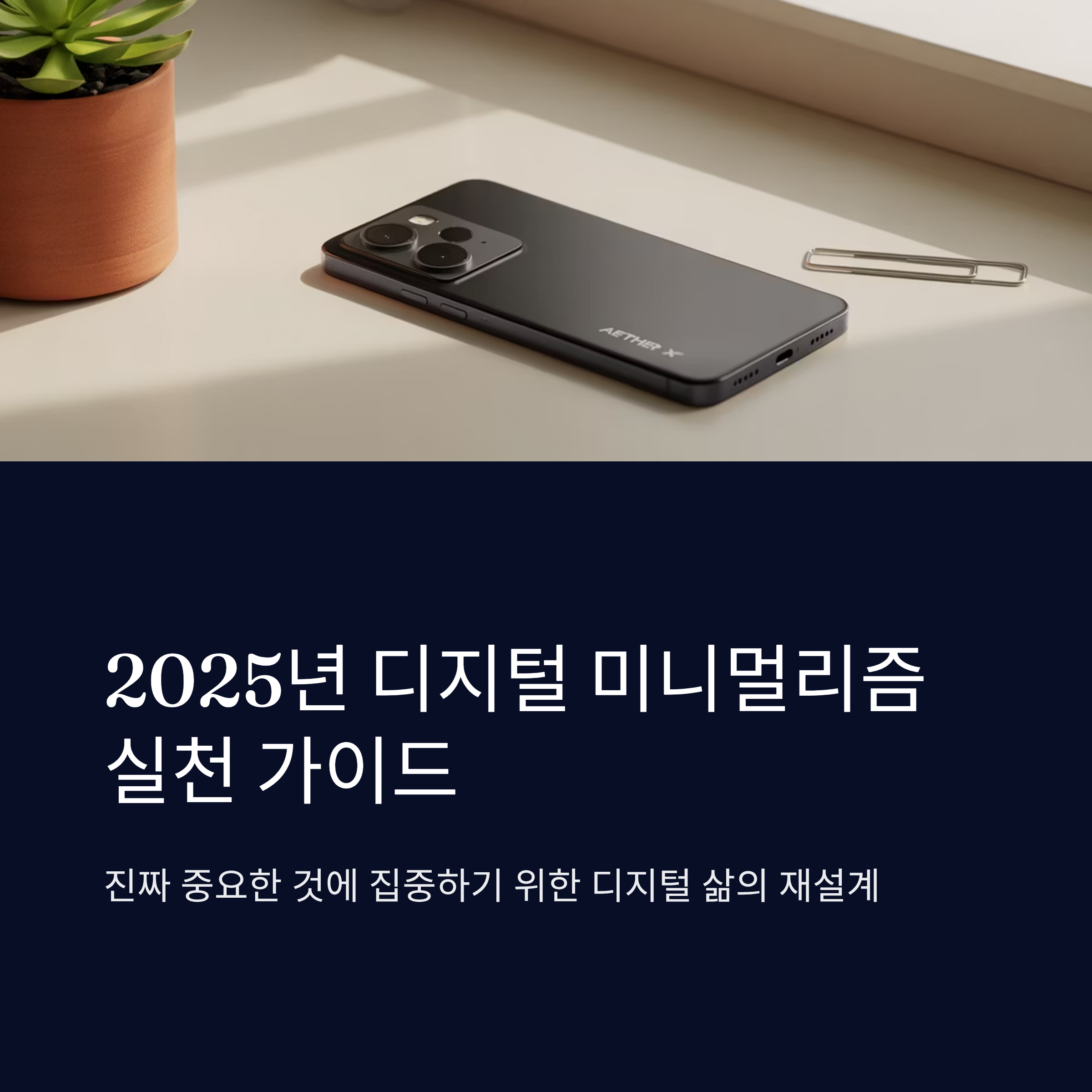 디지털 미니멀리즘 실천 가이드