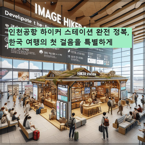 인천공항 하이커 스테이션 완전 정복, 한국 여행의 첫 걸음을 특별하게