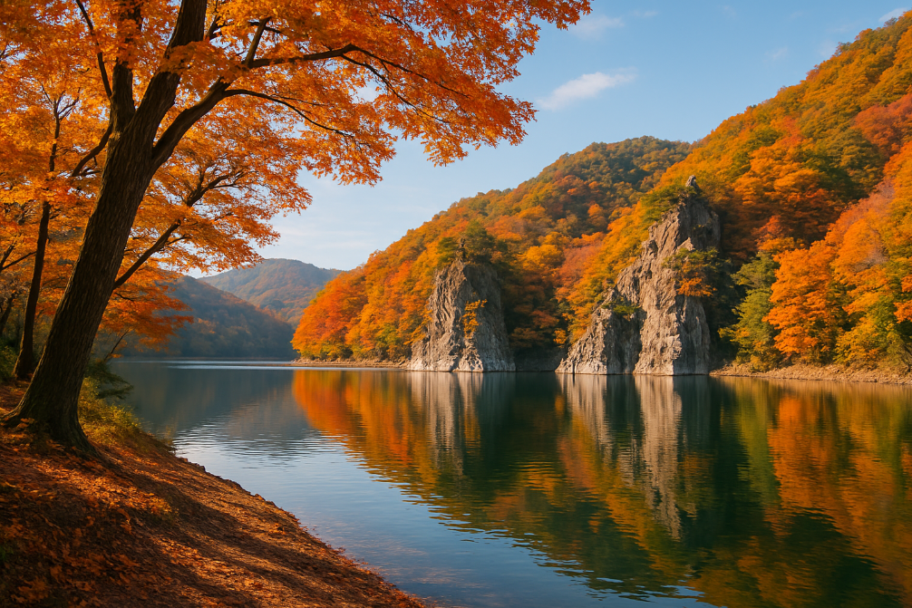 옥천 부소담악, 단풍 힐링 무료명소 완벽 가이드