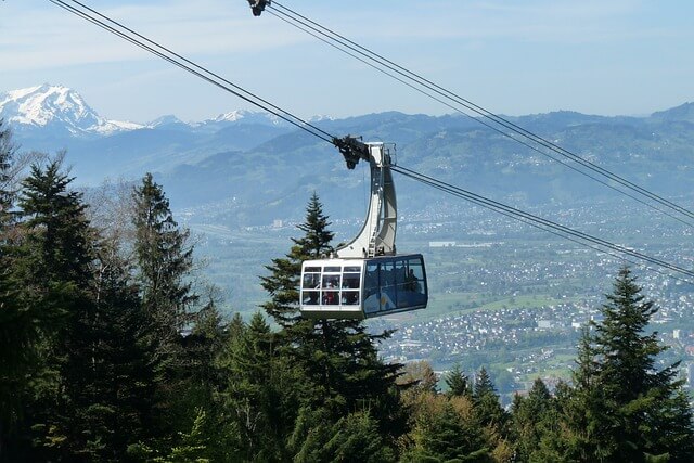 청풍호반 케이블카