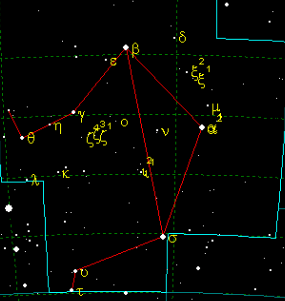 천칭자리의 별자리 입니다.