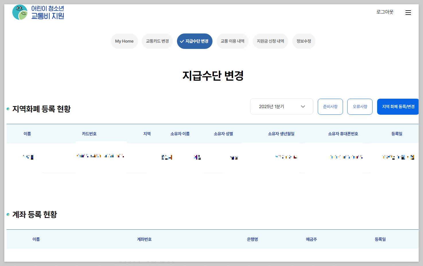 경기도 어린이 청소년 교통비지원 신청 총정리