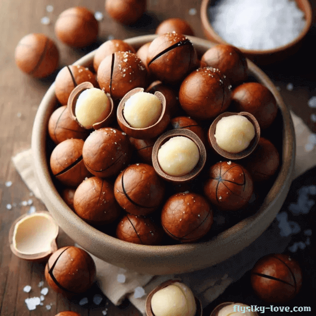 견과류의 왕 마카다미아너트