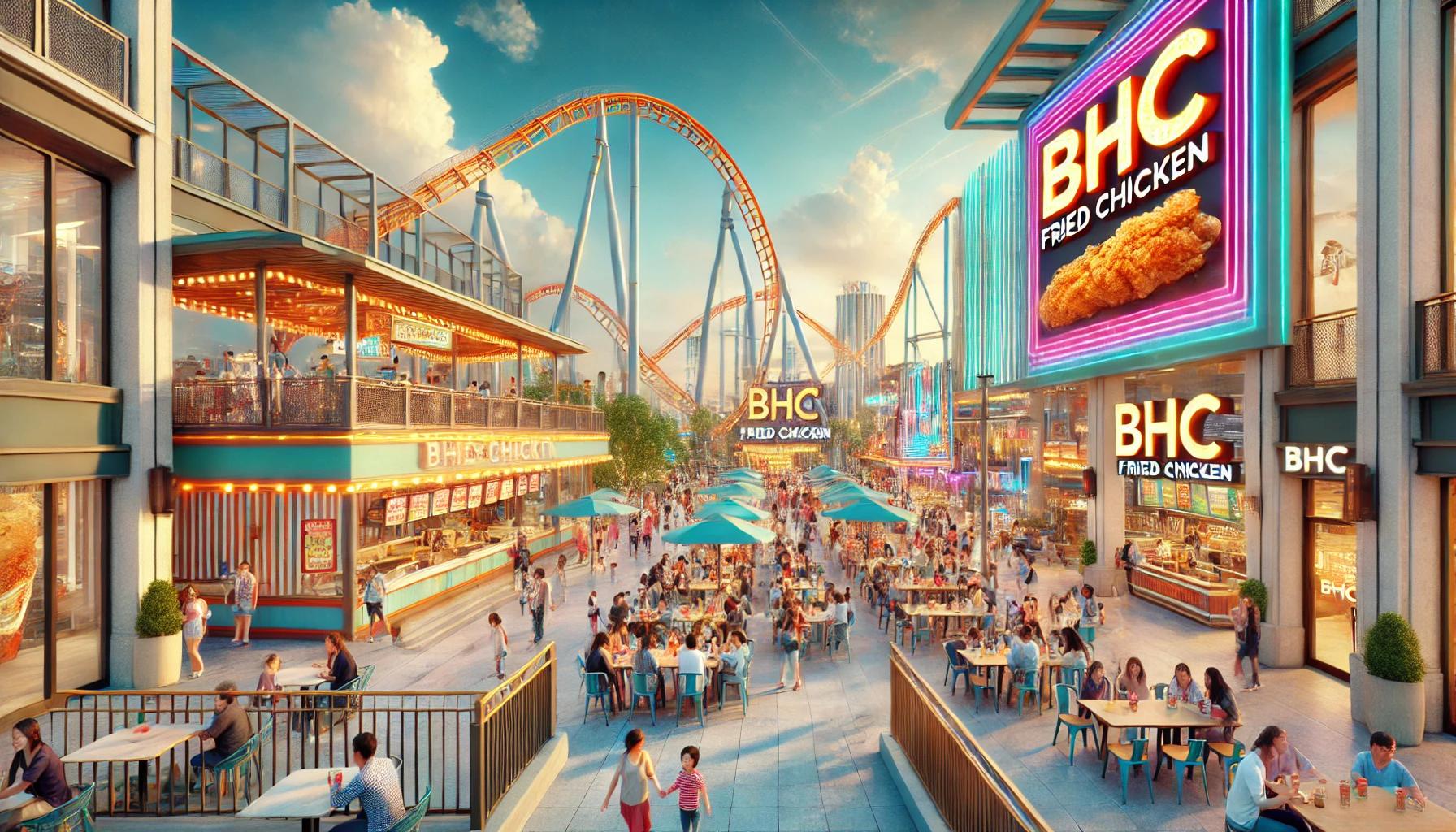 롯데월드 bhc 위치