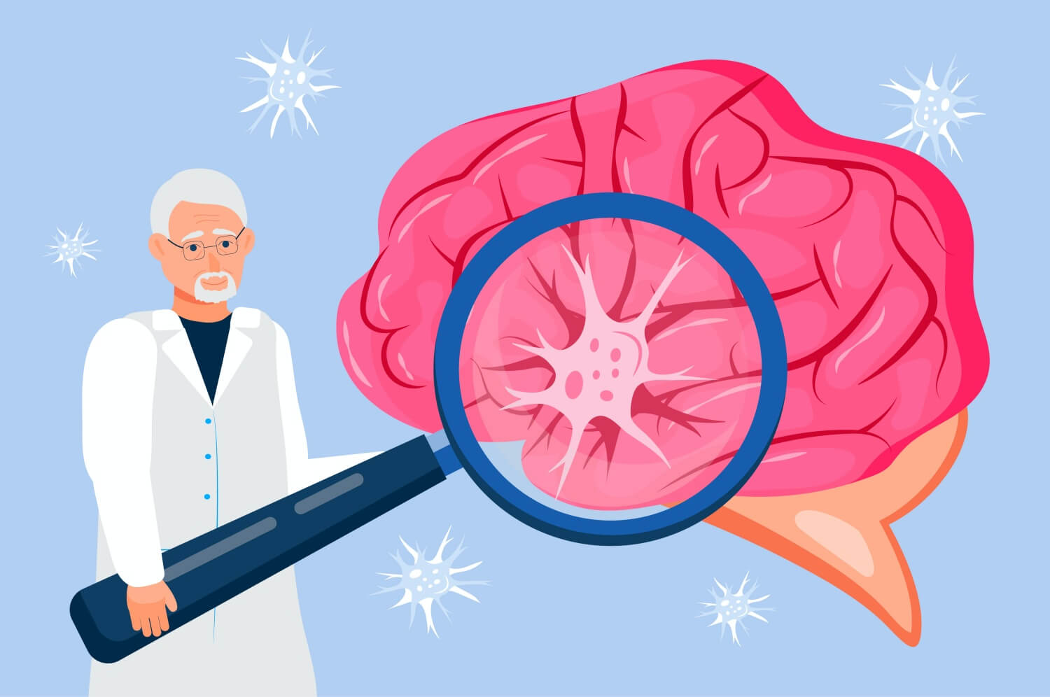 뇌에-발생한-종양과-의사