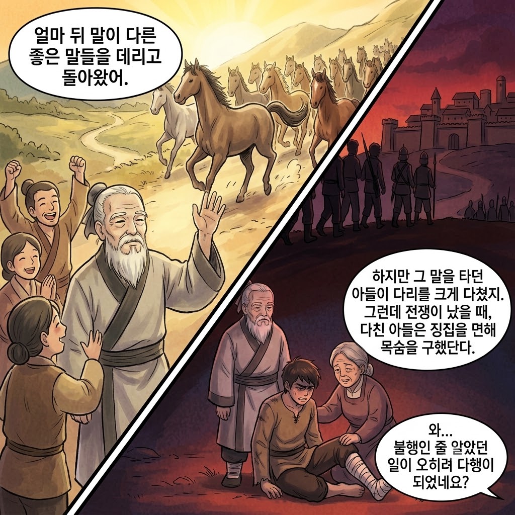 지금의 불행이 끝은 아니다, 새옹지마 이미지 3