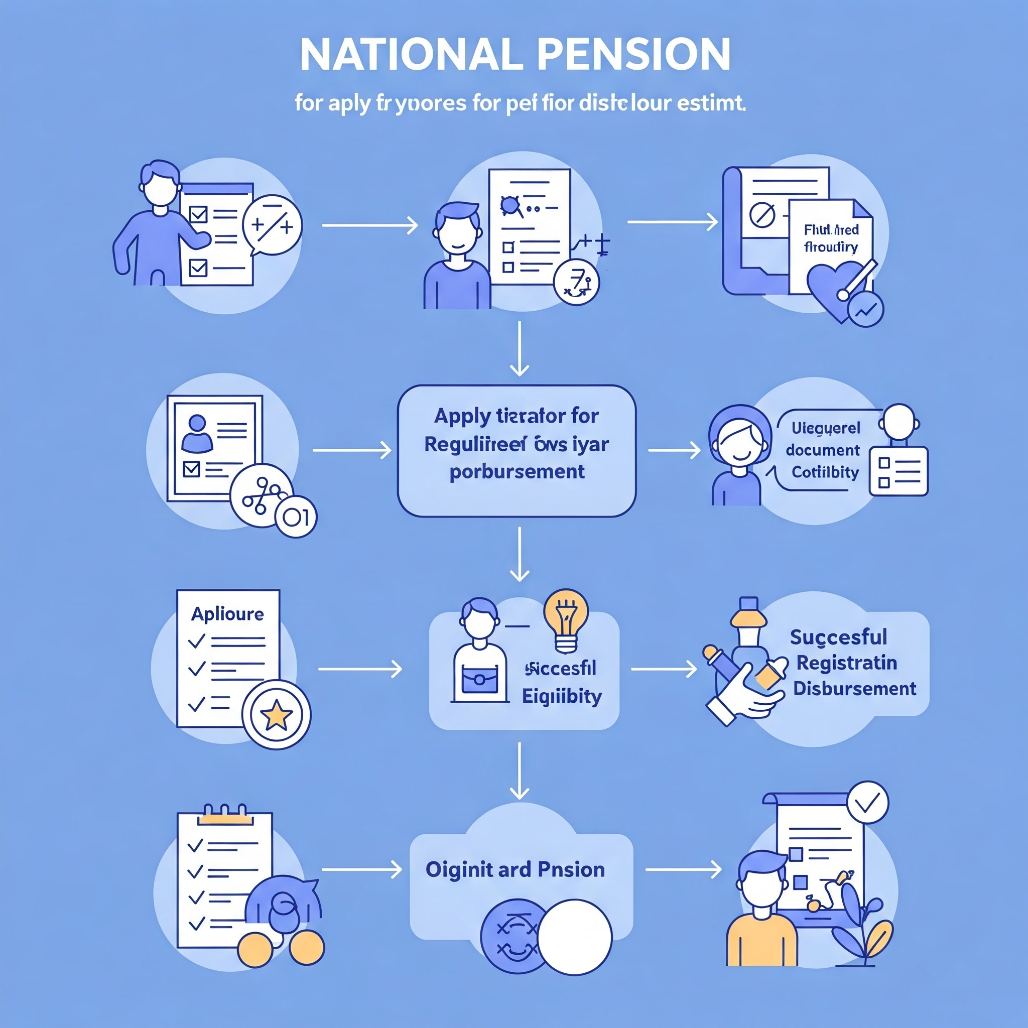 국민연금 도식 이미지 입니다.
