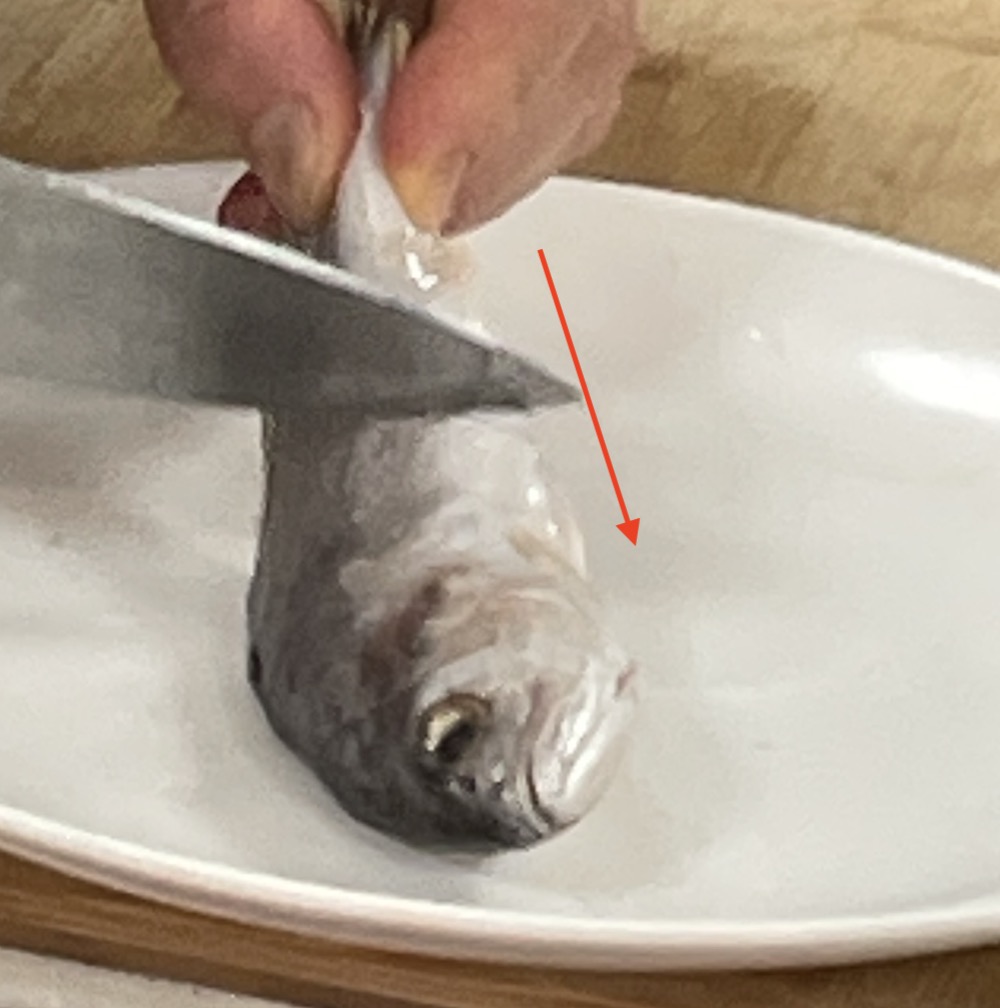 한식조리기능사 실기시험 준비 - 생선양념구이-비늘 제거