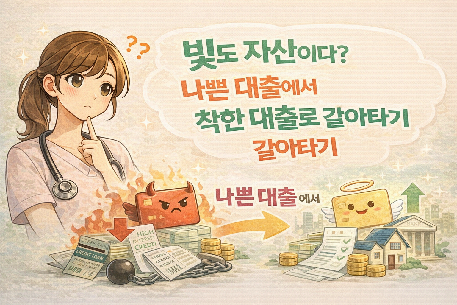 💳 [너스앤 머니 14] 빚도 잘 쓰면 보약? 나쁜 대출에서 착한 자산으로 갈아타는 기술