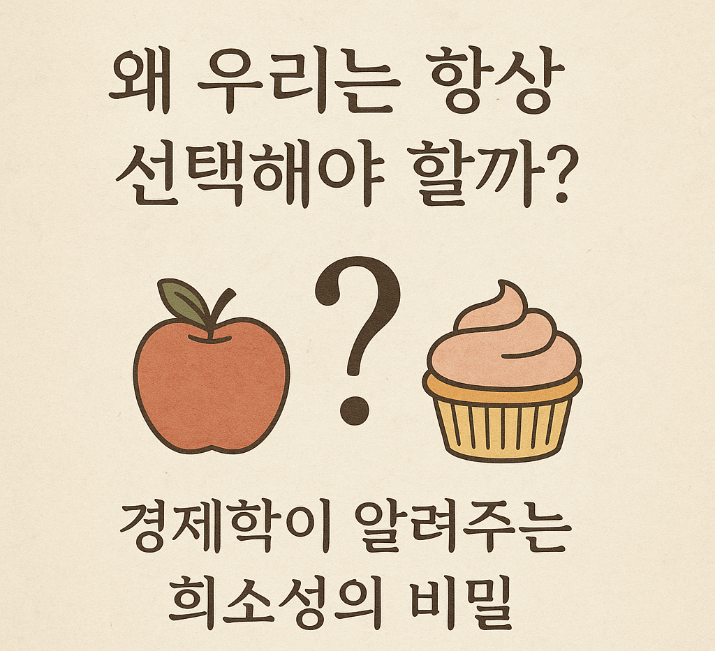 경제학 관련 선택에 대한 이미지