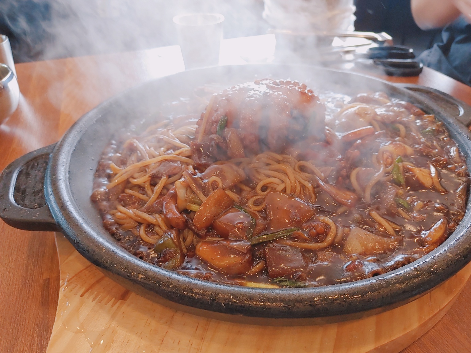 창녕 영산면 달해 돌 짜장면