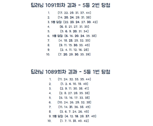 딥러닝-예측번호-당첨-결과-이미지