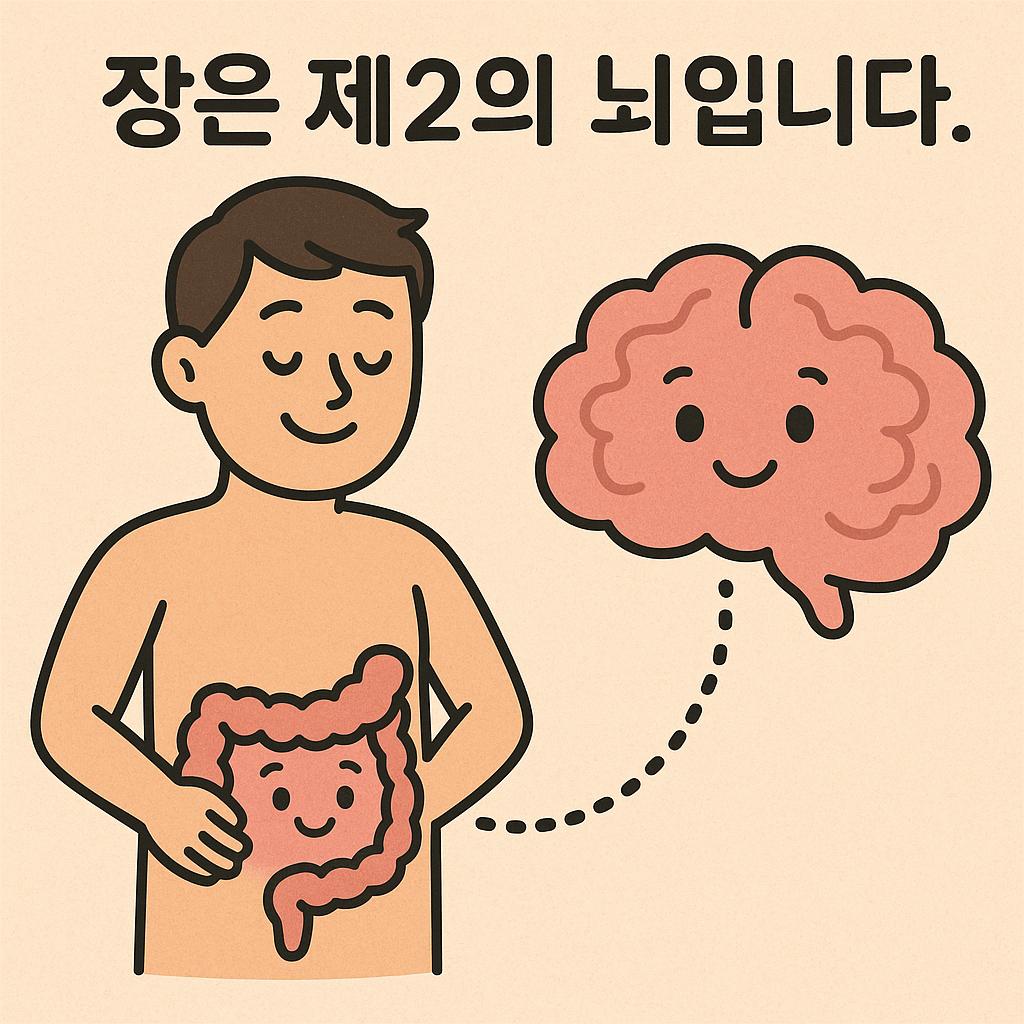 장은 제2의 뇌입니다.