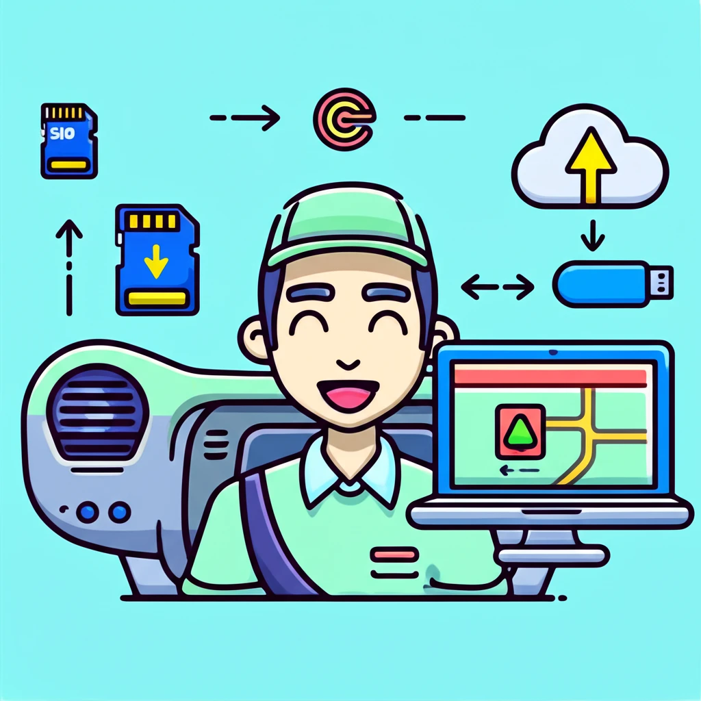 체어맨 W 순정 내비 지도 업데이트 ..