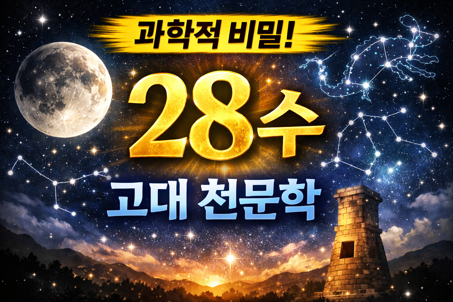 고대 사람들은 왜 별자리를 28개로 나눴을까 28수의 과학적 비밀