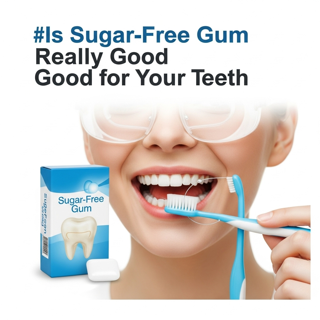 무설탕 껌이 정말 치아 건강에 도움이 될까?
