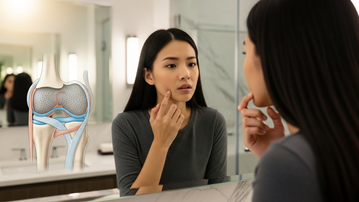 이목구비 쏠림, 단순 습관 vs 골격 문제?