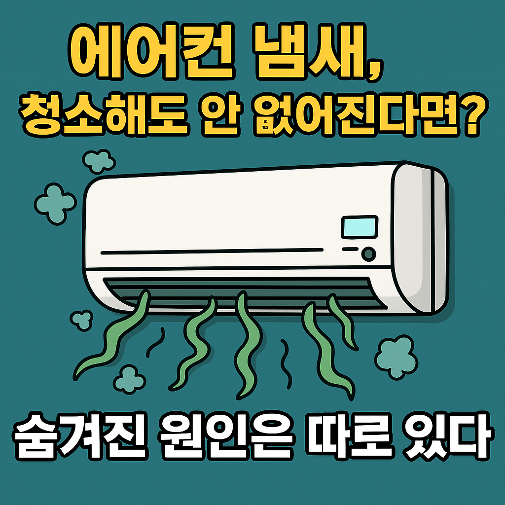 에어컨 냄새, 청소
