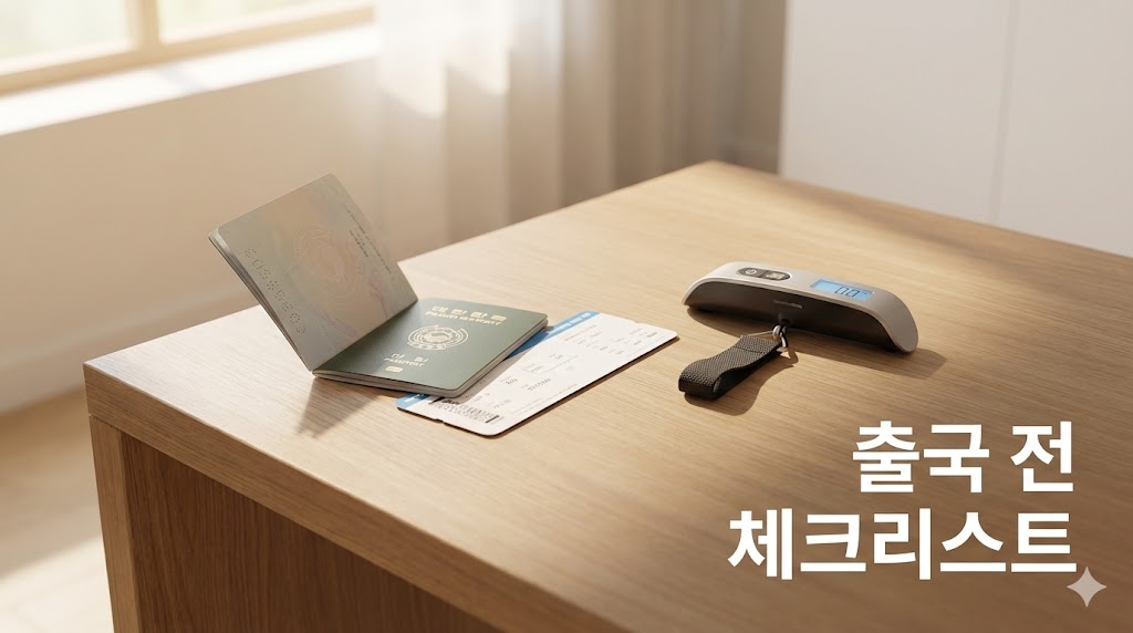 출국 전 체크리스트: 비자·여권부터 짐 무게까지 이것만 확인하자(해외여행 출국 전 체크리스트)