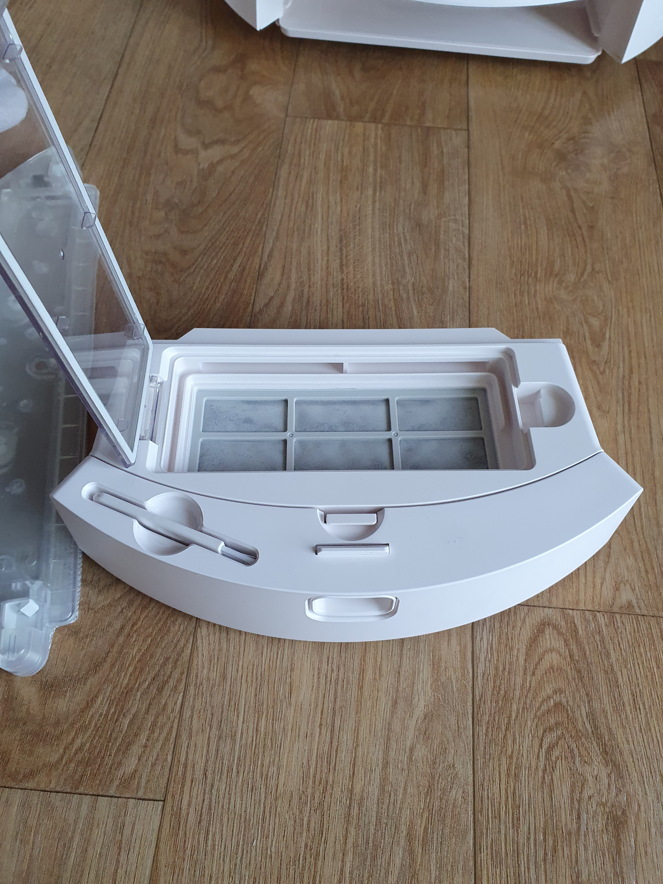 레노버 로봇청소기 T1S PRO 필터함