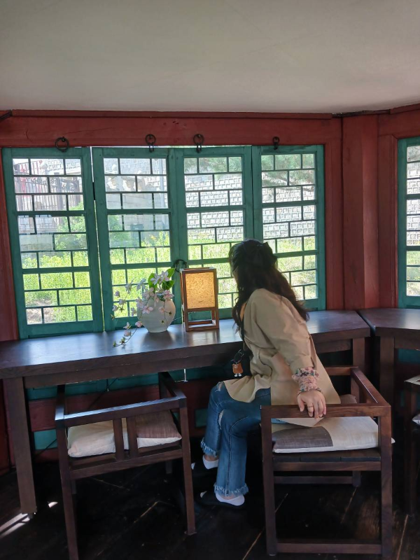 경복궁 팔우정 내부