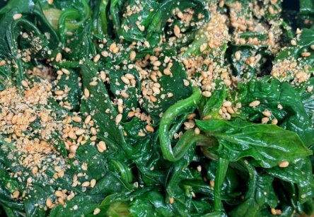 시금치나물 맛있게 무치는법