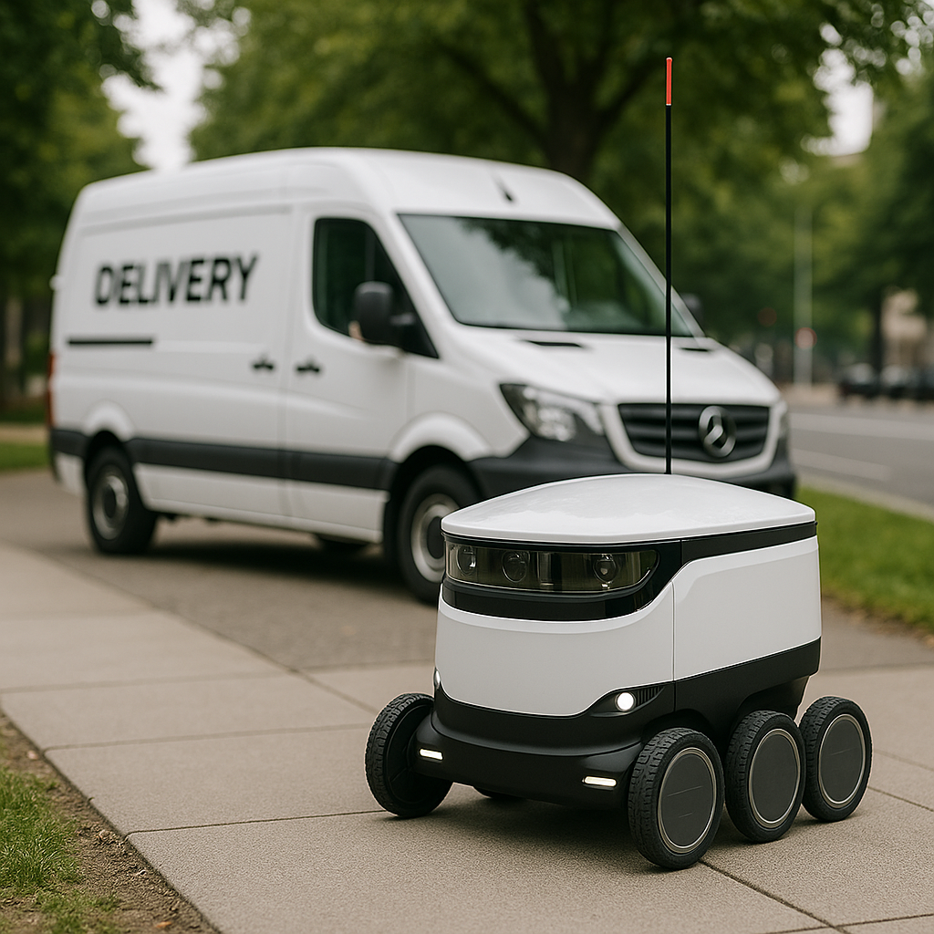 자율주행 배송로봇&middot;무인 배달차: 라스트마일 배송 혁신