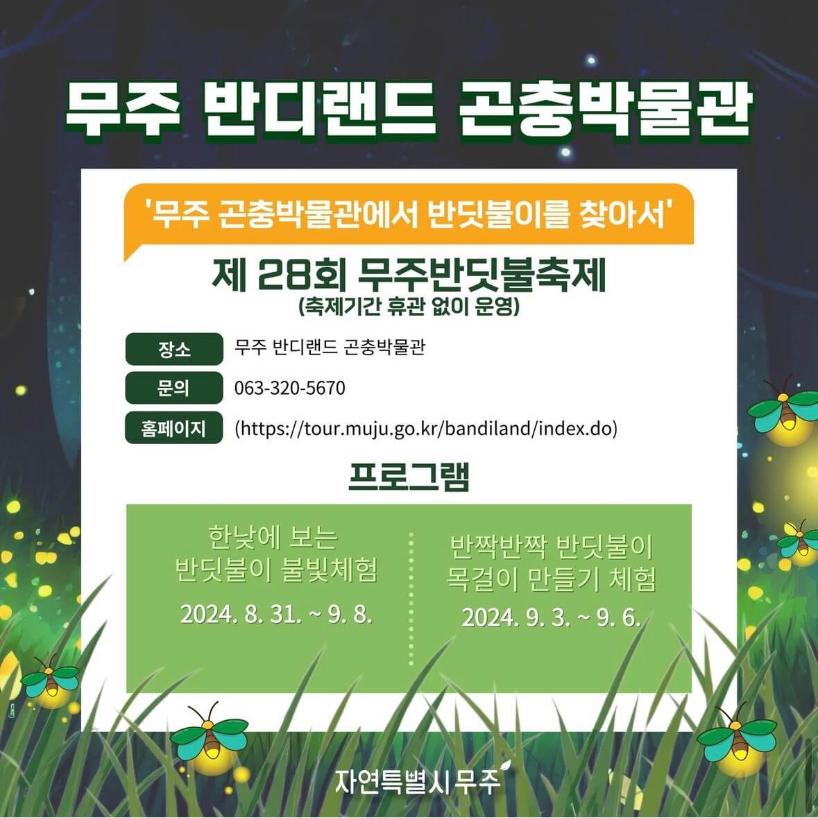 무주 반딧불이 축제