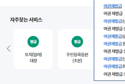 여권 재발급 온라인 신청 방법 서류 비용