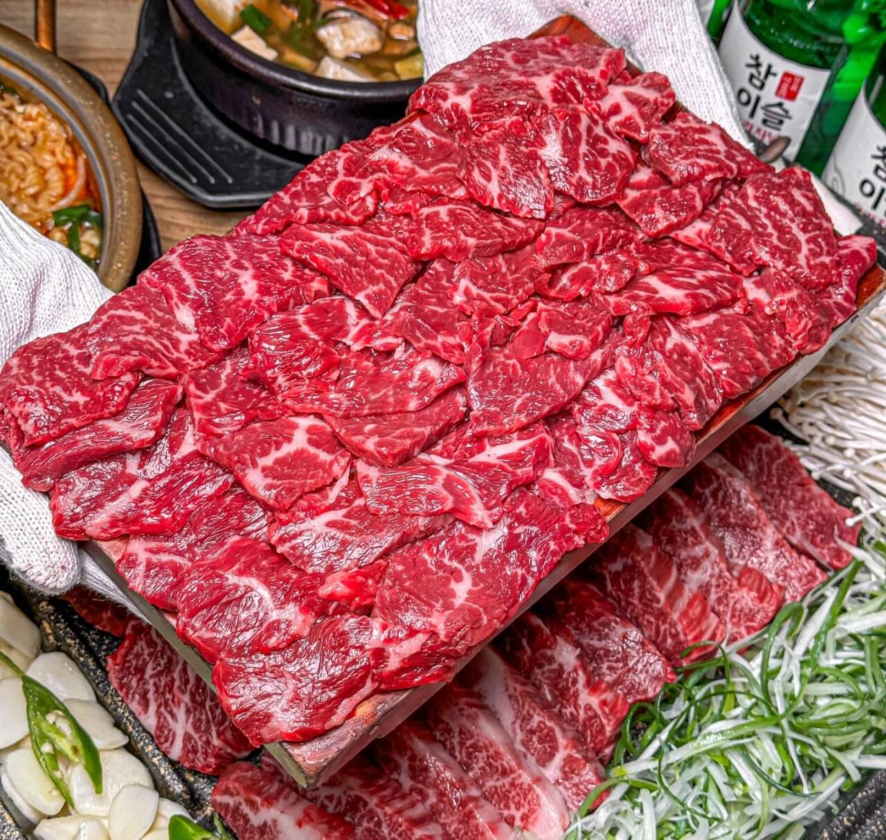 THE 맛있는 녀석들 518회 고고데이 특집 서울 삼전동 한우구이 정육식당 부농정육식당