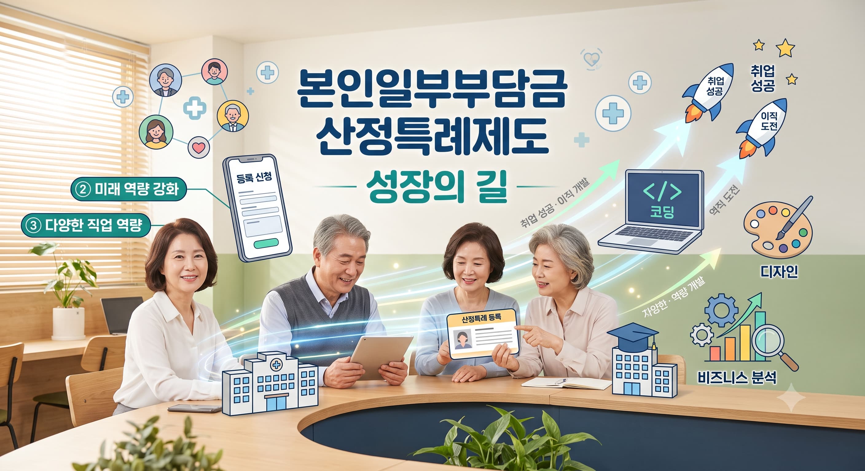 본인일부부담금 산정특례제도 이미지 사진