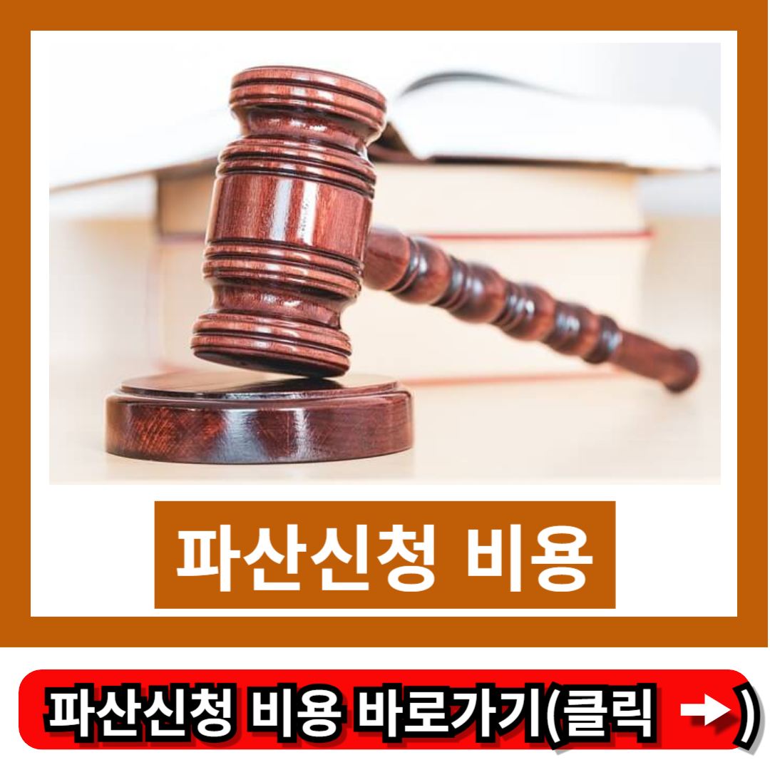 파산신청 비용