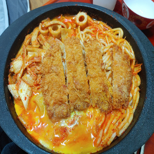 돈가스김치나베