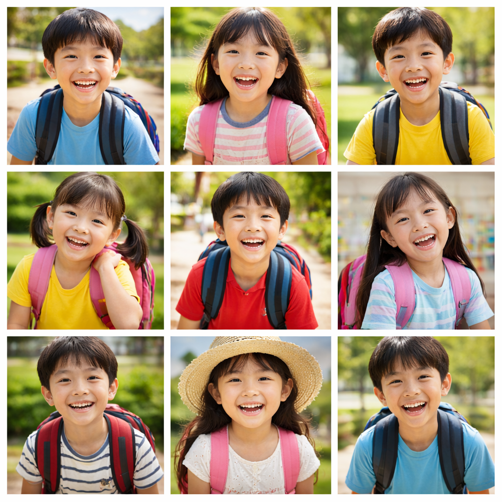 웃는 아이들