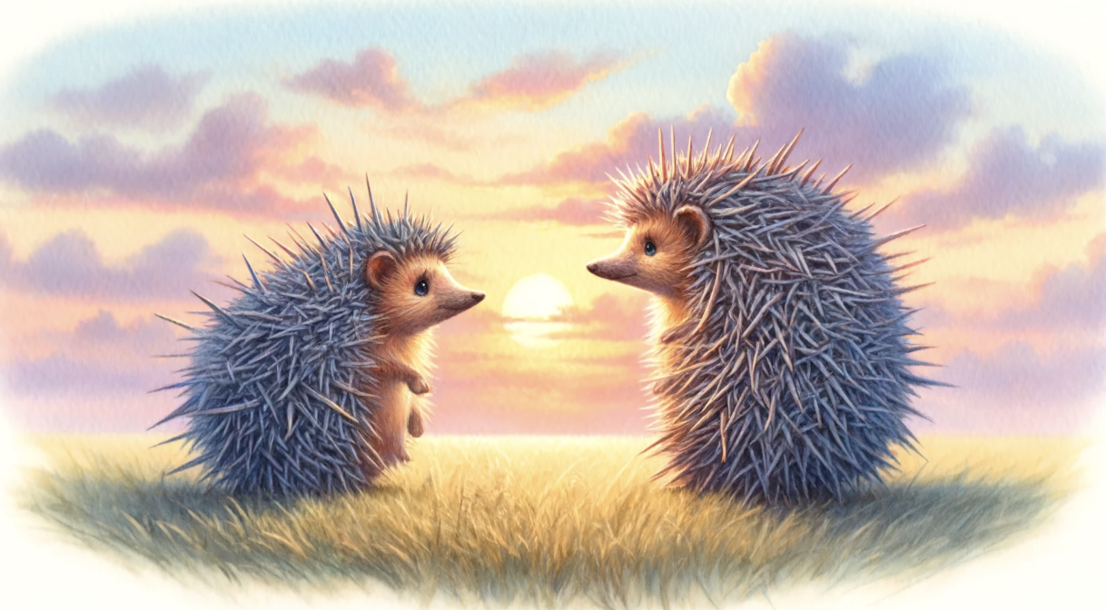 고슴도치 딜레마2