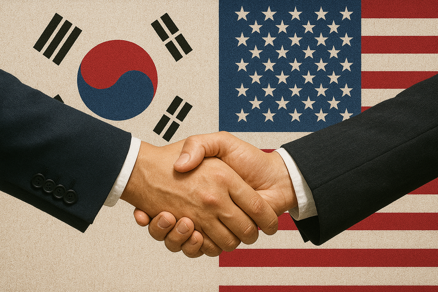 한미관세 협상 장면