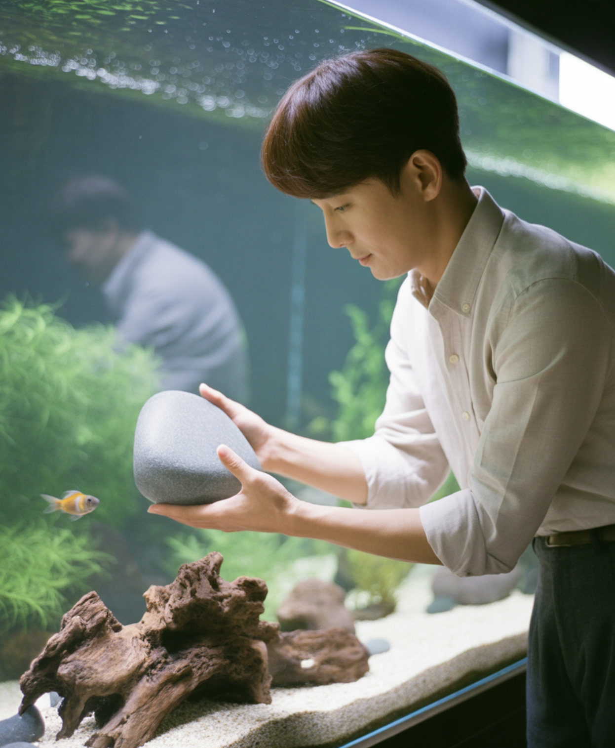 나만의 작은 자연 만들기 (바닥재와 레이아웃)