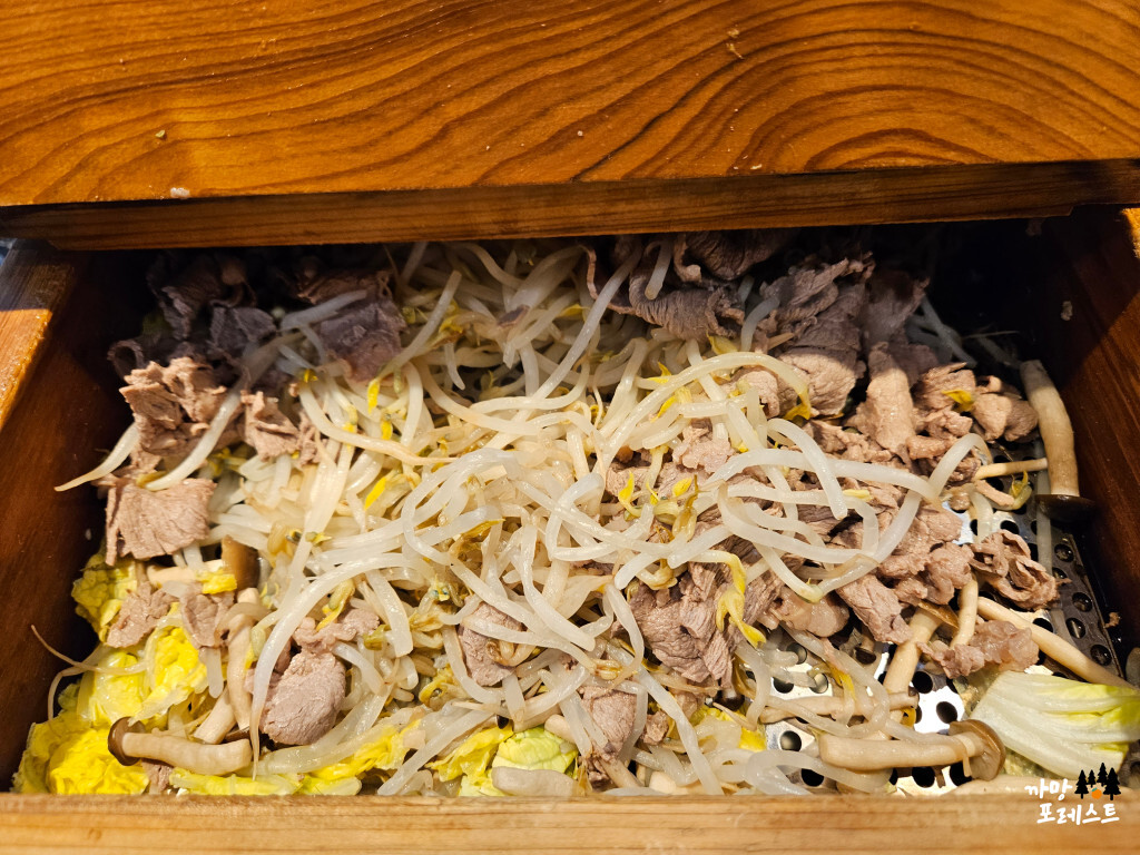 더 리버사이드 호텔 뷔페 숙주볶음