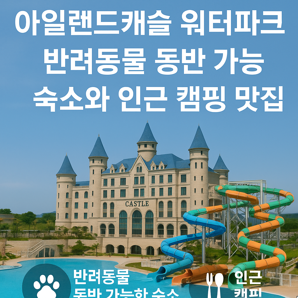 아일랜드캐슬 워터파크 반려동물 가능 숙소 총정리! 캠핑족도 만족할 의정부 핫플 투어