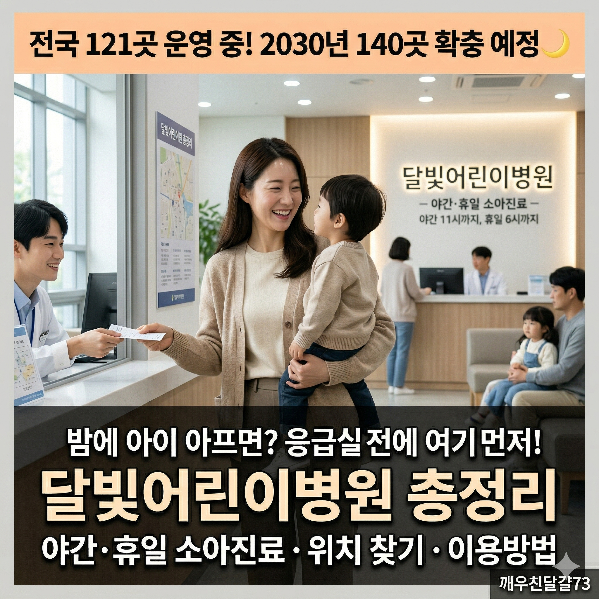 달빛어린이병원 확충 총정리 — 야간·휴일 소아진료 이용방법·위치 찾기·2030년 계획